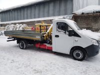 Бортовой автомобиль с КМУ на базе ГАЗель Некст