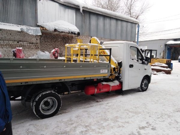 Бортовой автомобиль с КМУ на базе ГАЗель Некст