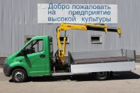 Бортовой автомобиль с КМУ на базе ГАЗель Некст
