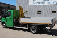 Бортовой автомобиль с КМУ на базе ГАЗель Некст
