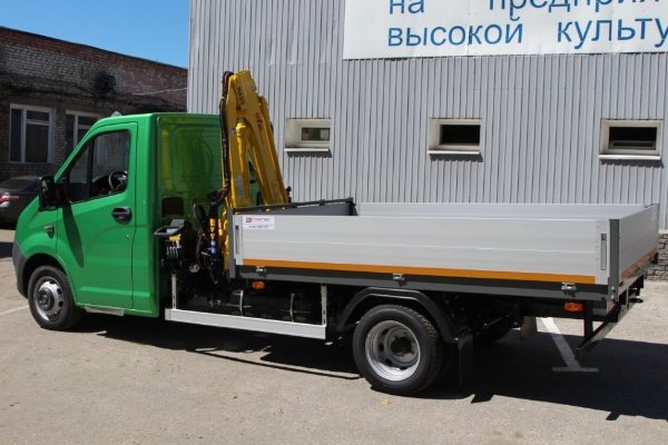 Бортовой автомобиль с КМУ на базе ГАЗель Некст