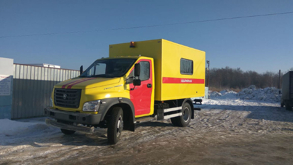 Передвижная ремонтная мастерская ПРМ на шасси ГАЗон next