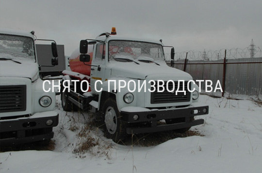Вакуумный автомобиль ГАЗ-САЗ-39014–10 на шасси ГАЗ-3309