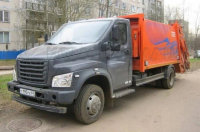 Мусоровоз КО-440n с задней загрузкой на базе ГАЗон next