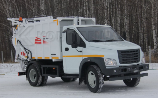 Мусоровоз kbr-p6n press-9 на шасси ГАЗ-3309 и Газон Некст