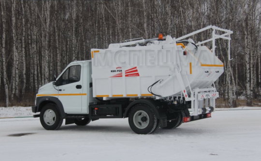 Мусоровоз kbr-p6n press-9 на шасси ГАЗ-3309 и Газон Некст