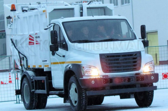 Мусоровоз kbr-p6n press-9 на шасси ГАЗ-3309 и Газон Некст