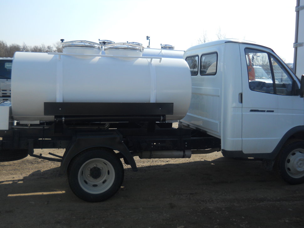 Автомобиль для перевозки пищевых жидкостей на базе ГАЗель Бизнес